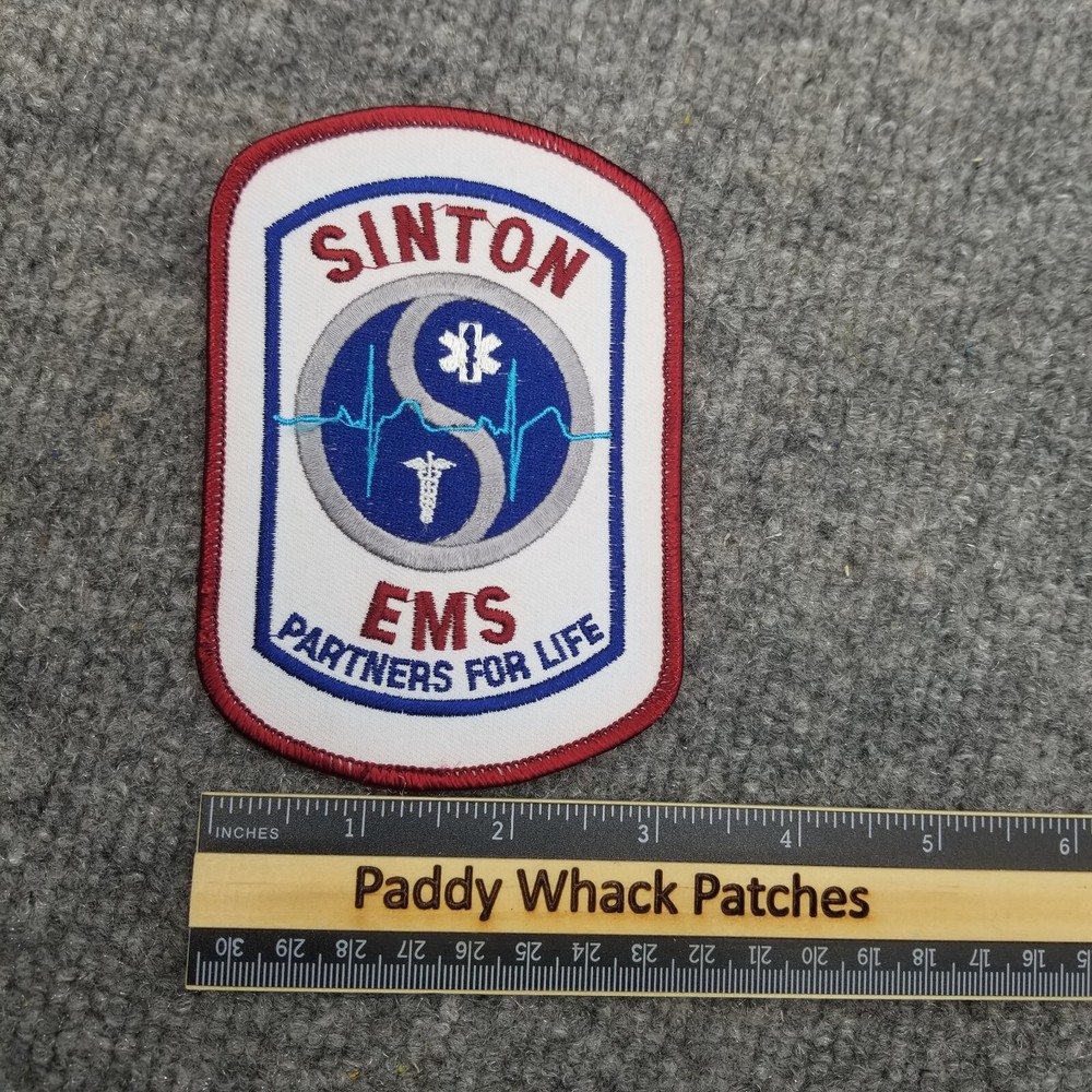 Sinton EMS Partners For Life Patch