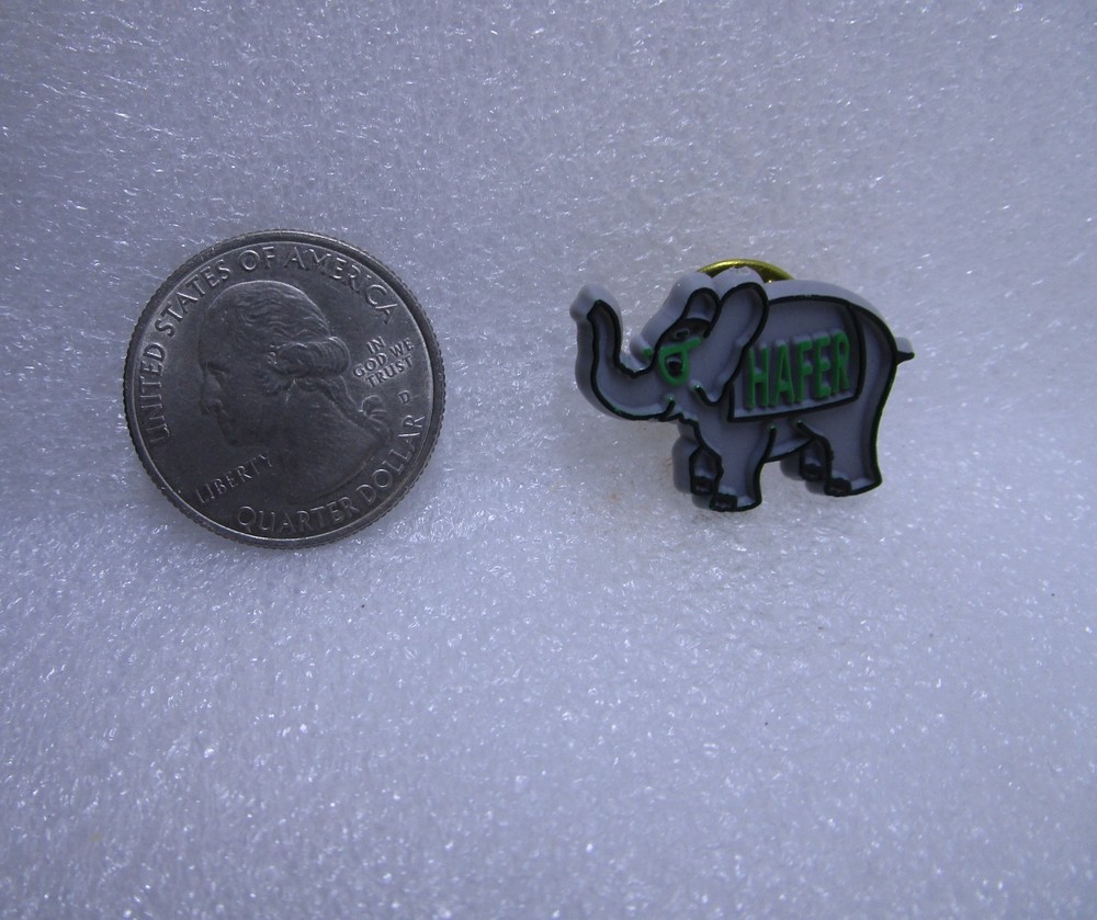 Barbara Hafer Political Plastic Pin