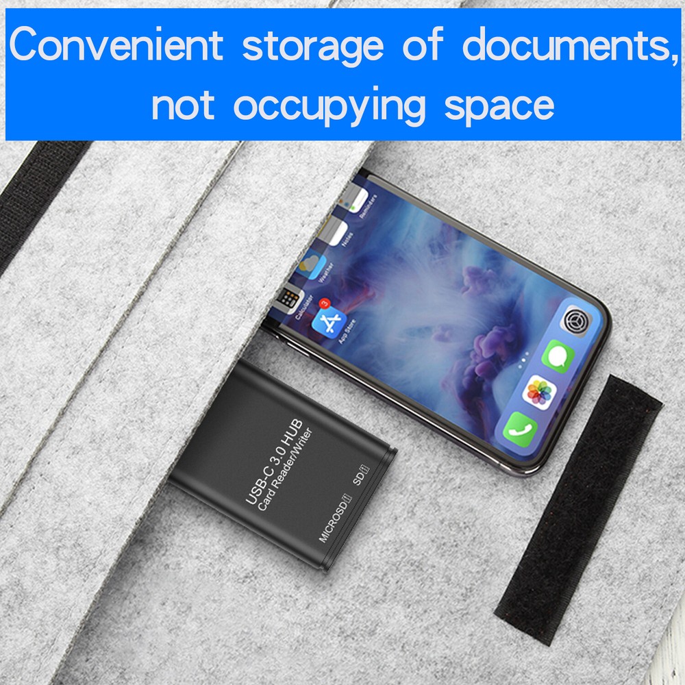 USB C to SD Card Reader Writer USB 3.0 OTG Adapter Micro SD Memory Card Reader