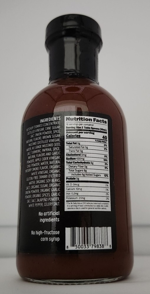 Angry Hippo Gourmet Memphis Style BBQ Sauce