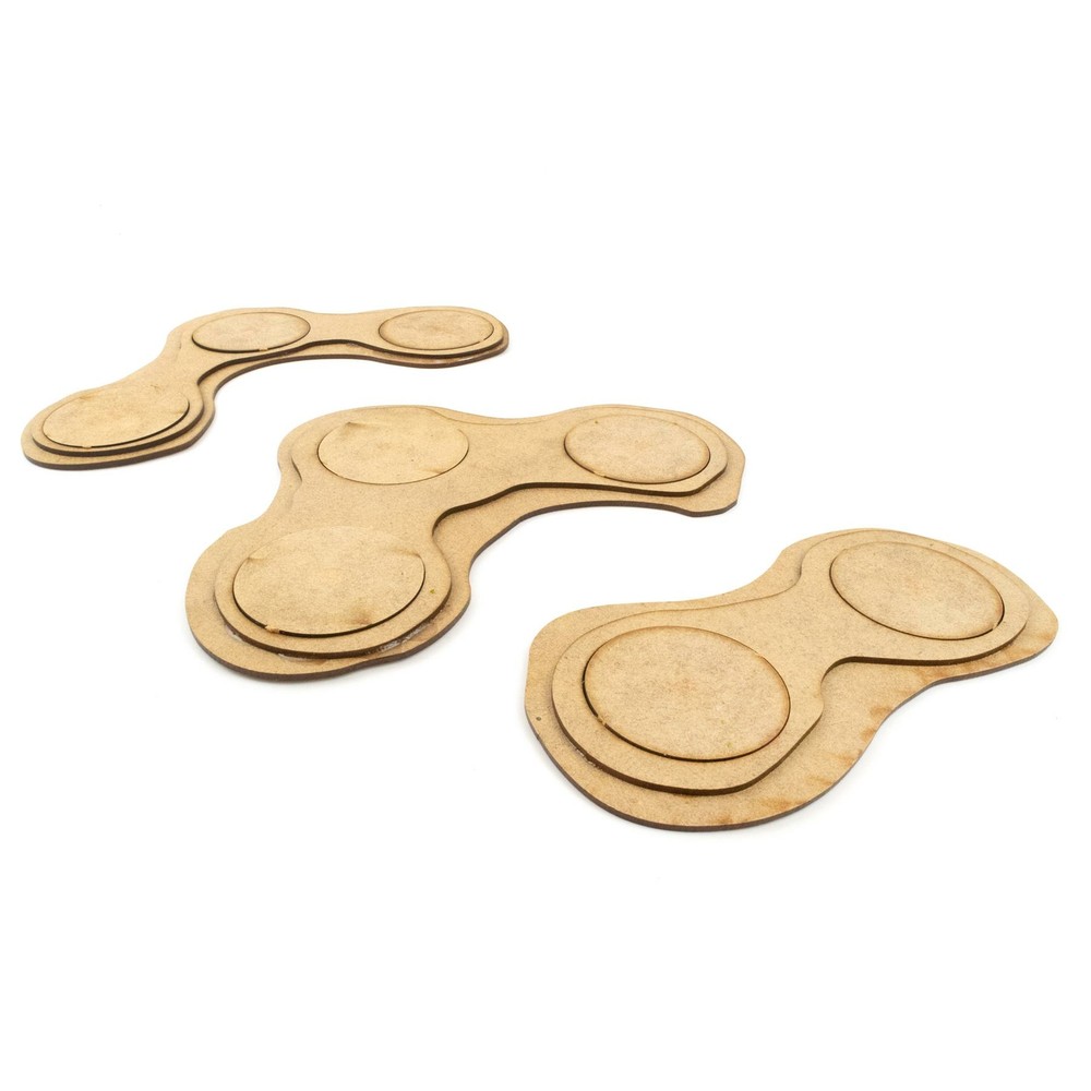 MDF Tree Bases (Choose Size & Quantity) – Tabletop Scenery Wargaming