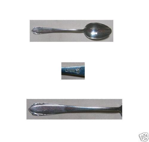 UNKNOWN SIMPLE PATTERN  5 OCLOCK SPOON EUROPEAN SILVER .800