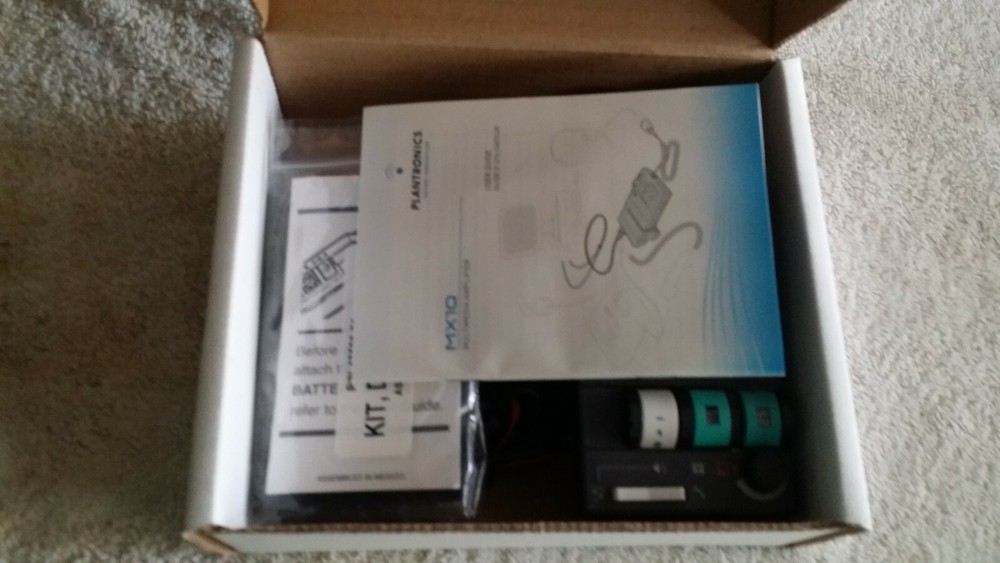 Plantronics MX10 Multimedia Switcher Audio Processor Amplifier, Brand New