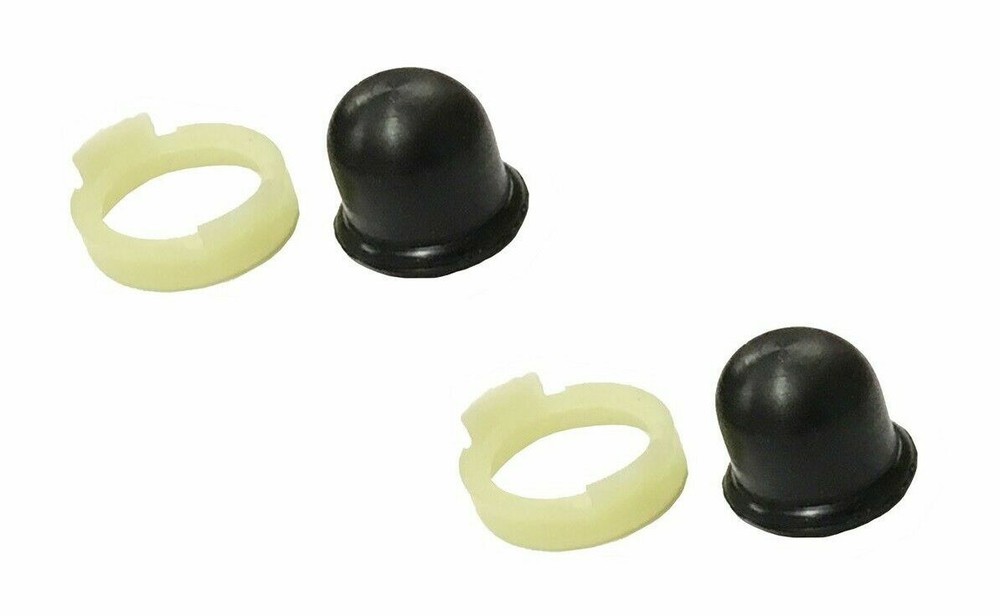 2 PRIMER BULBS FITS BRIGGS & STRATTON 694394 494408 INCLUDES RETAINING RING
