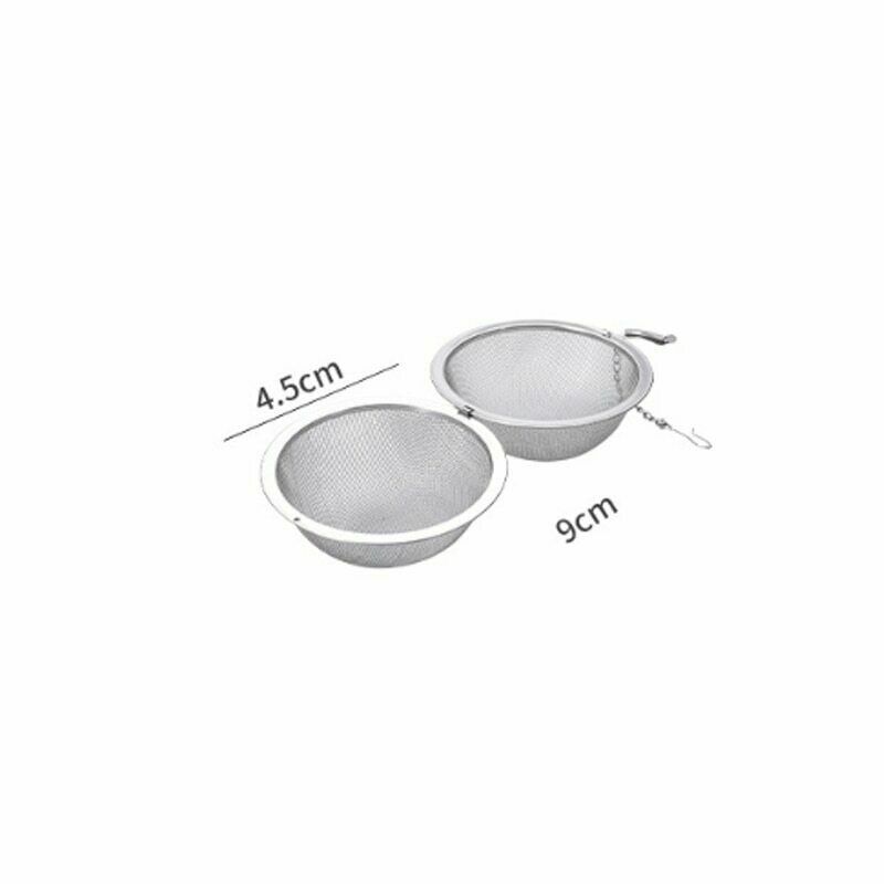 Stainles Steel Tea Infuser Sphere Locking Spice Tea Ball Strainer Mesh