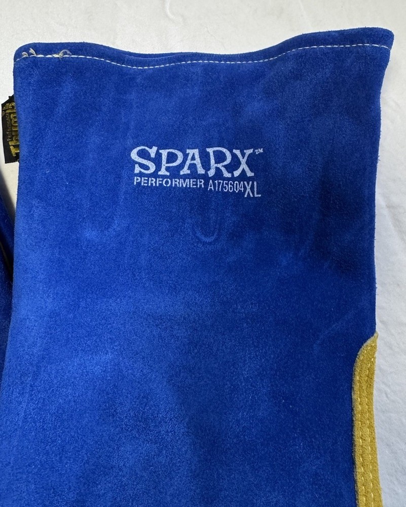 -Welding Gloves New Sparx Performer-Blue -XL