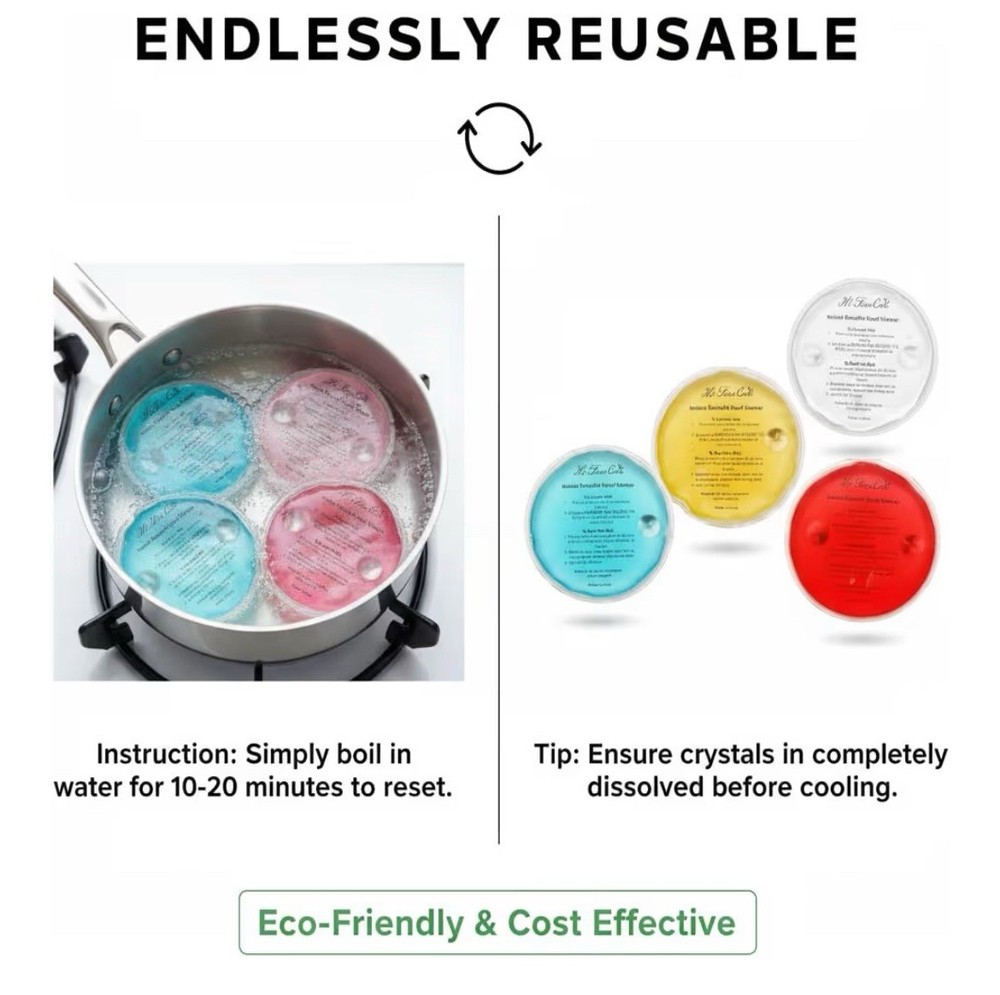 Large Reusable Hand Warmer - Round