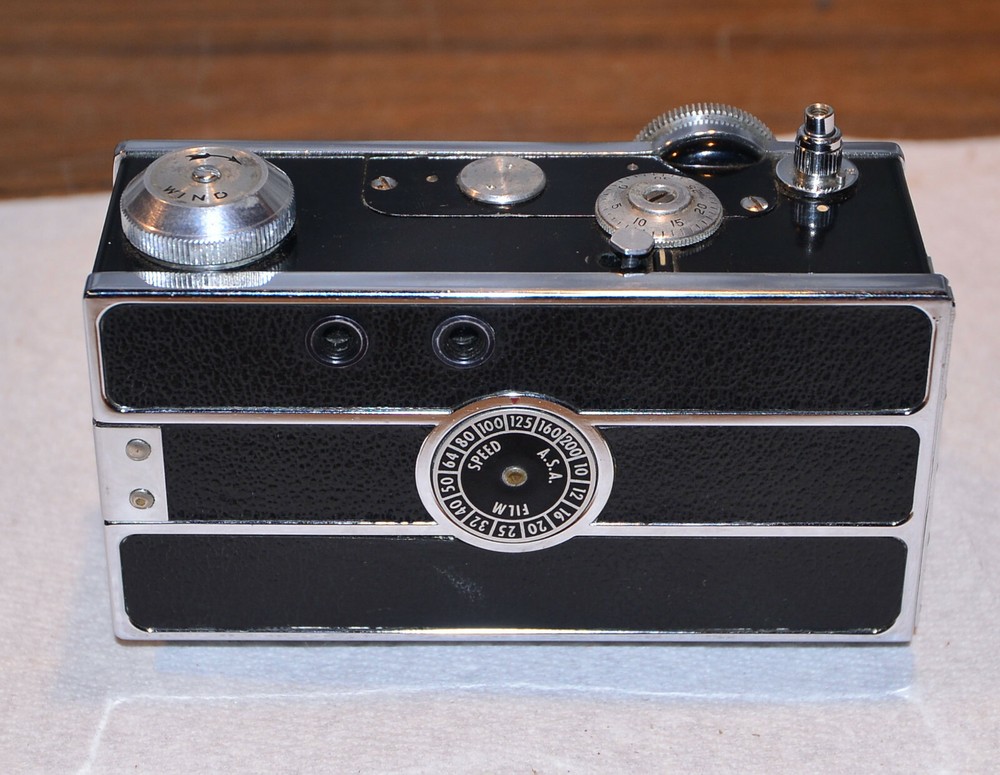 Argus C3 Bridge Rangefinder Camera, Plus Leather Case