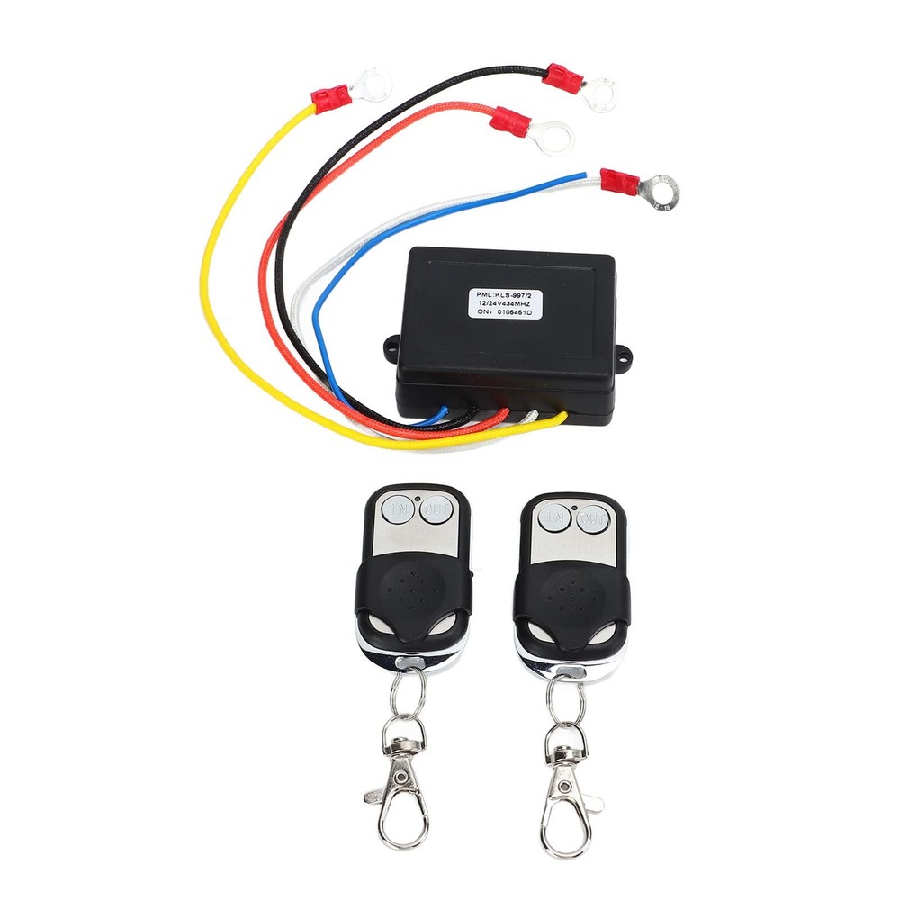 Wireless Winch Remote Control Kit, Wireless Winch Controller Universal for