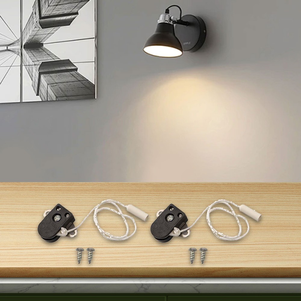 Compact Design Furniture Lighting Control Pull Switch Convenient Pull Design