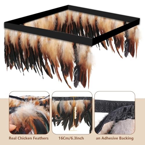 6.5FT Feathers for Chick Brooder Heating Plate,Warm and Secure As 2Pcs 6.5FT