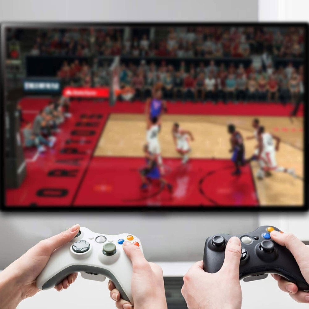 Wireless Remote Controller for Microsoft Xbox 360 Gamepad Game Console Black New