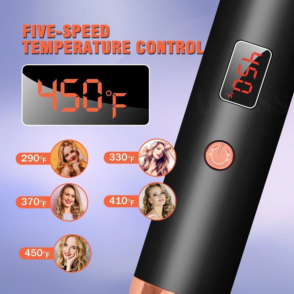 Curling Iron Straight Curling Iron Large Curl Inside Button Bangs Perm Iron