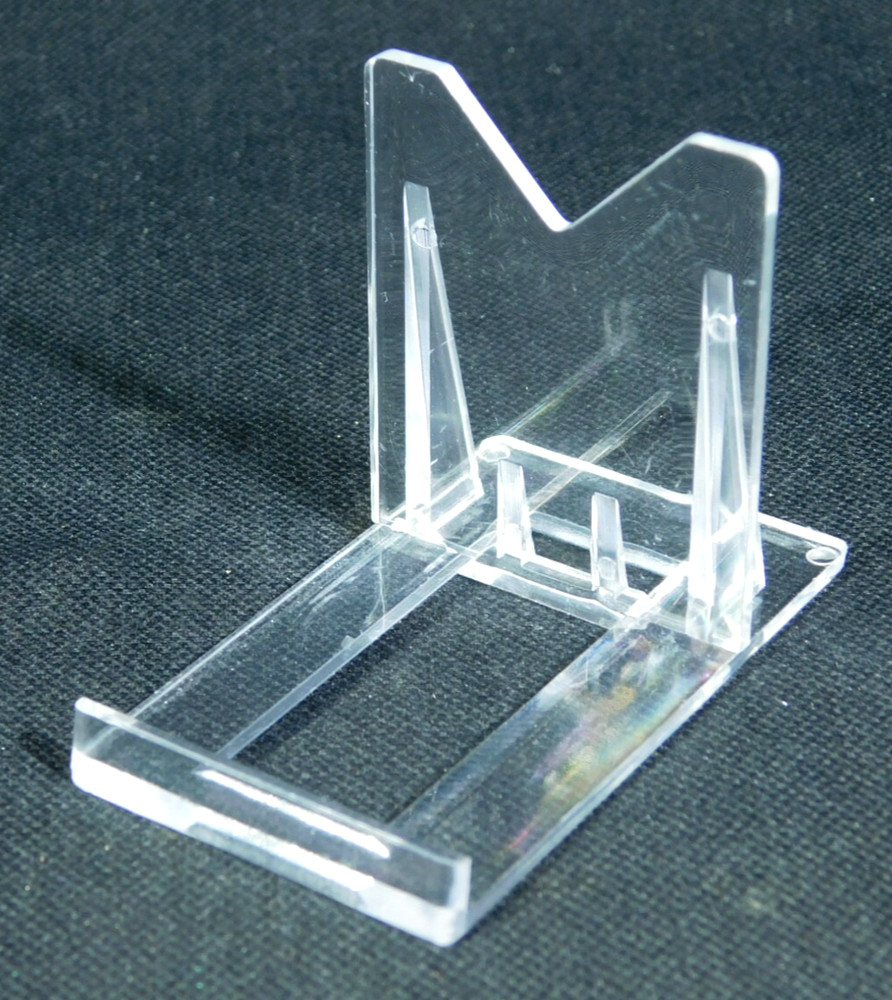 Easel Display Stand Small Size Adjustable Clear