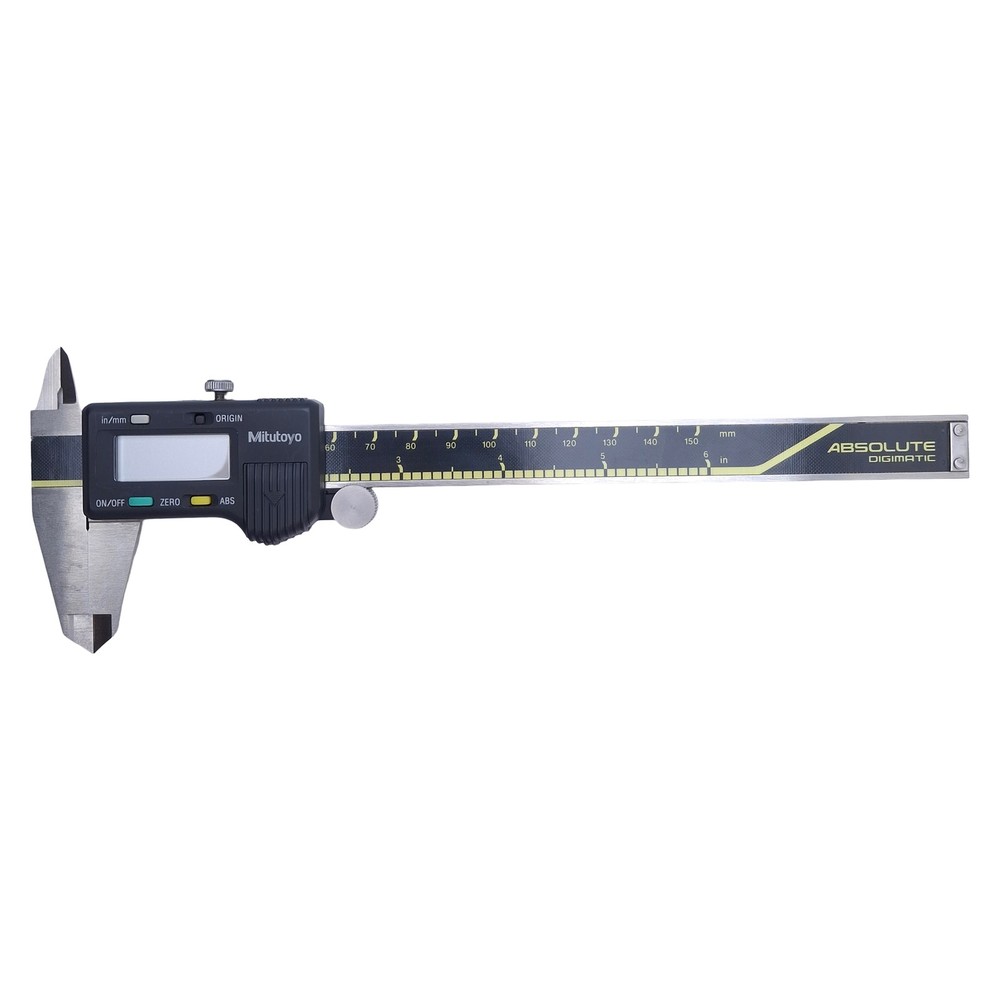 Mitutoyo 500-196 Absolute Digimatic Digital Caliper 6" Range ±.001" Accuracy