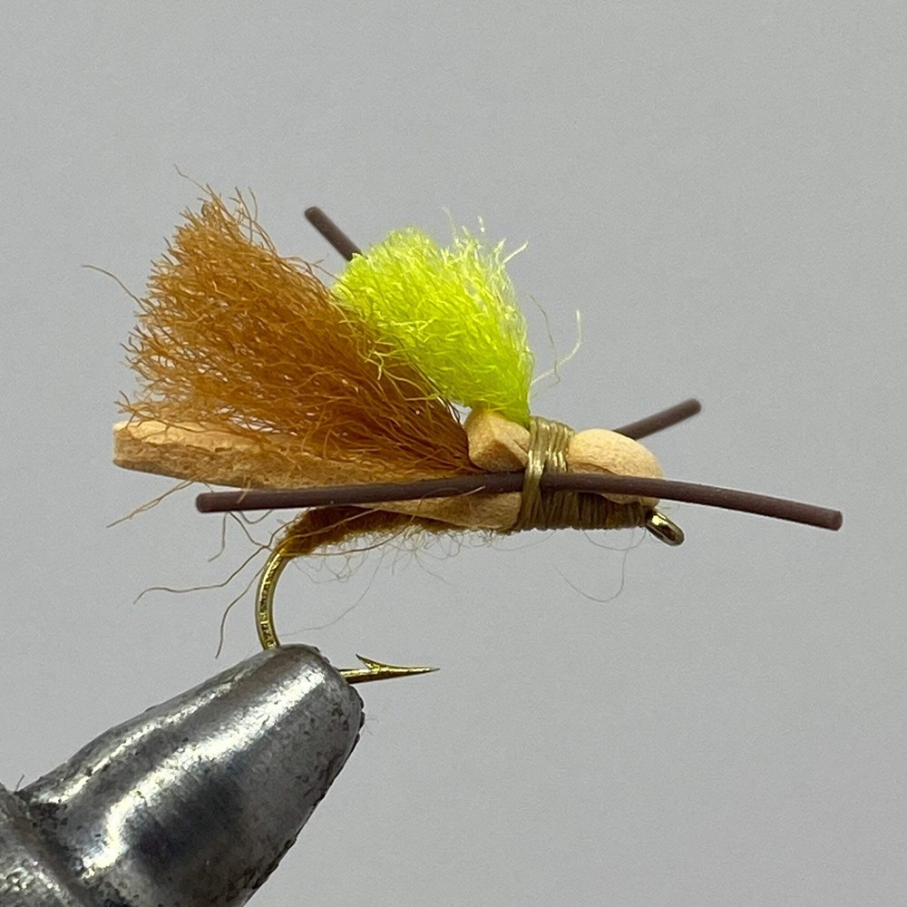 One Dozen (12) - Mini Flopper - Tan - Terrestrial