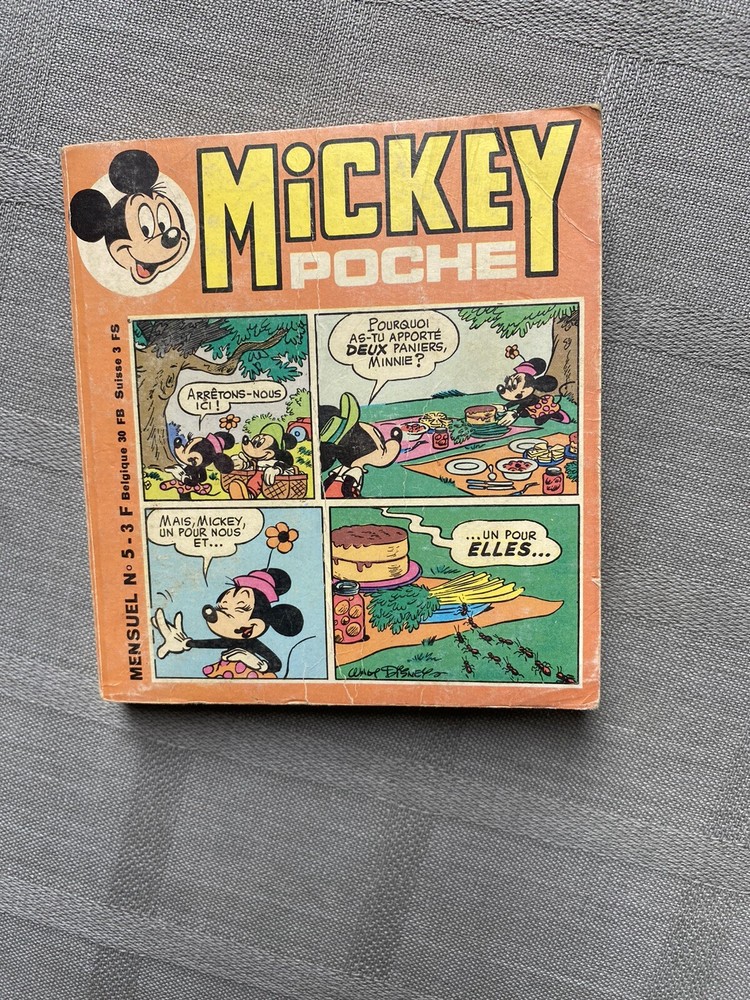 Mickey Pocket No. 5 Edi-World Complete In Good Condition