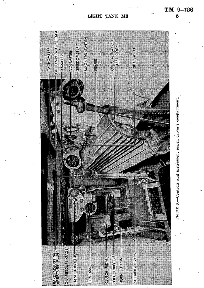 253 page 1942 LIGHT TANK M3 TM Technical Manual on CD