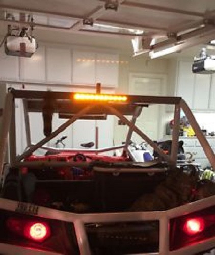 15" Amber Dual Function Turn Marker Light LED Truck Trailer TecNiq USA