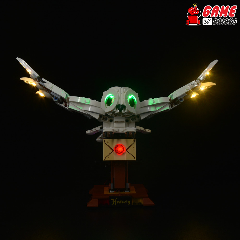 LED Light Kit for Hedwig - Compatible with LEGO® 75979 Set
