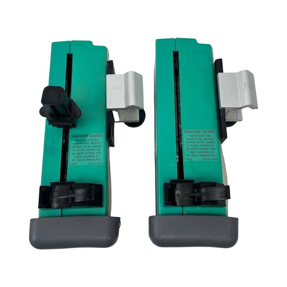 Lot of 2 - B. Braun Perfusor Basic Syringe Pump UNTESTED | READ