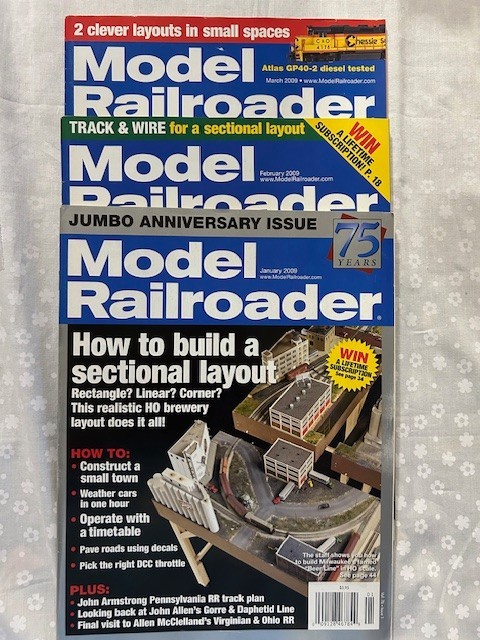Model Railroader Magazine  2009