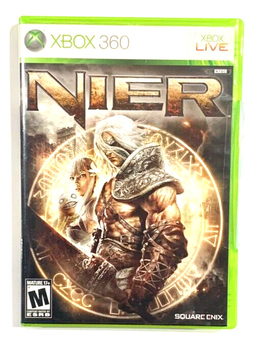 Nier (Microsoft Xbox 360, 2010) Authentic Replacement Case Only