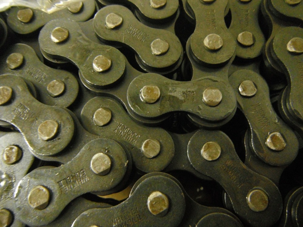 WHITNEY CHAIN 50R MSL RIVETED EXCEL PRECISION ROLLER CHAIN 10 FEET