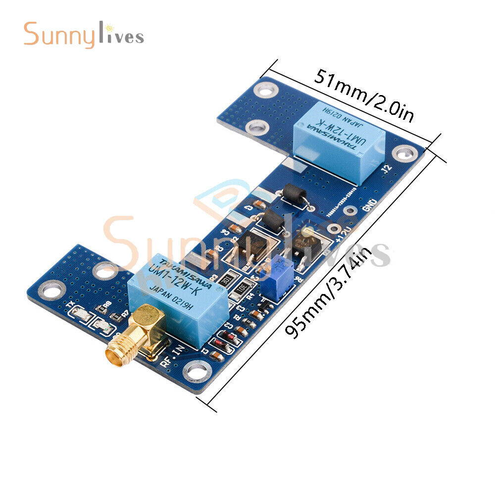 RF Power Amplifier Board Transceiver Circuit PCB Module For 1-5W Walkie-talkie