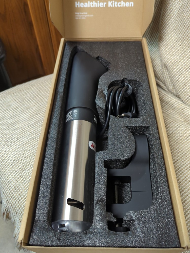 Greater Goods Kitchen Sous Vide Machine - Precision Cooker, Immersion. READ!!