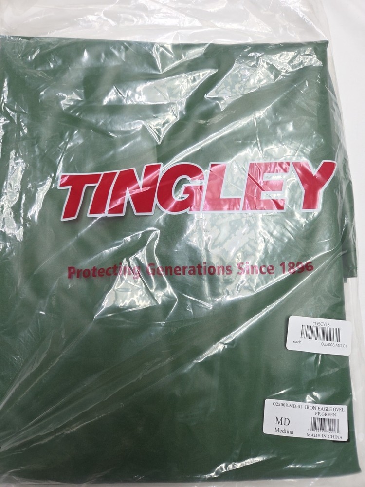Tingley O22008 Rain Bib Overall, Polyurethane, Size Medium