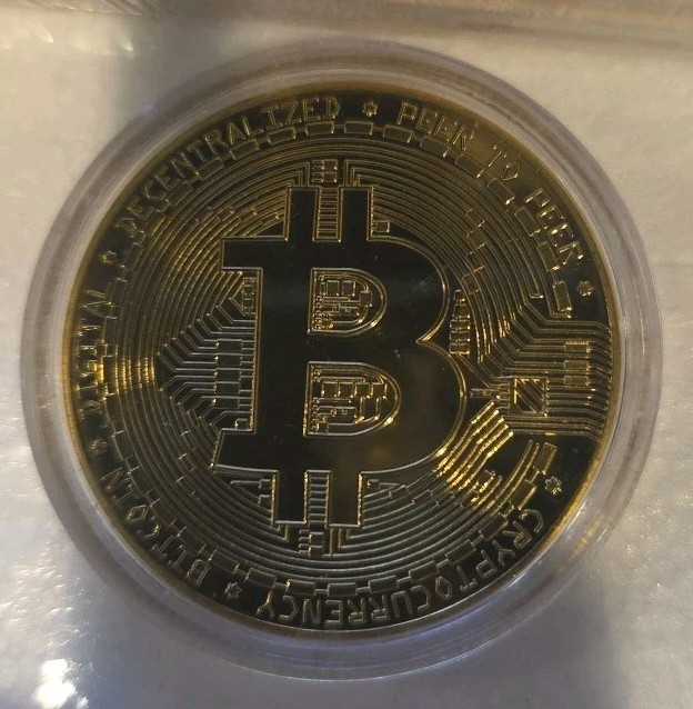 Bitcoin Commemorative Coin/Ball Mark
