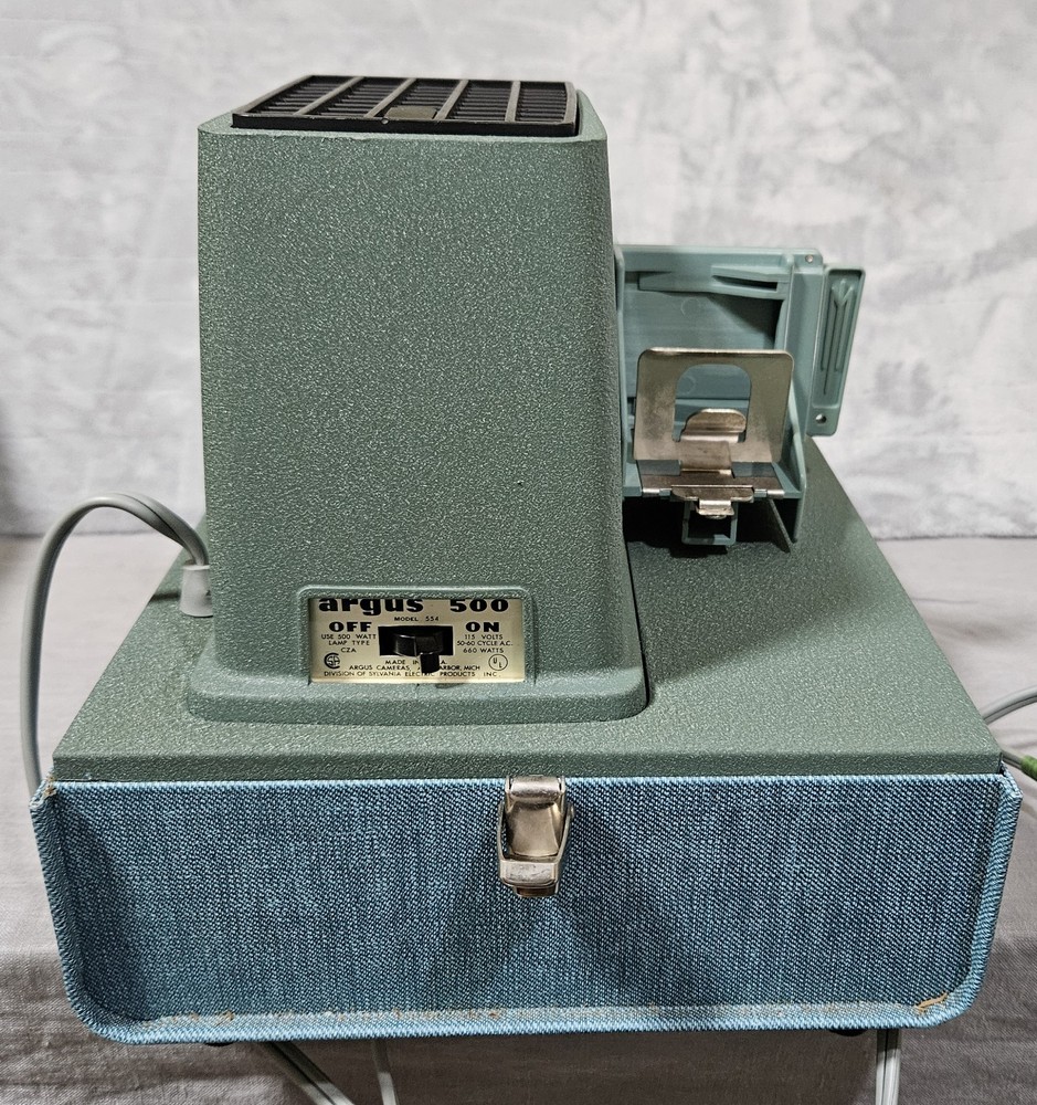 Vintage Argus 500 Stack Slide Projector Model 554