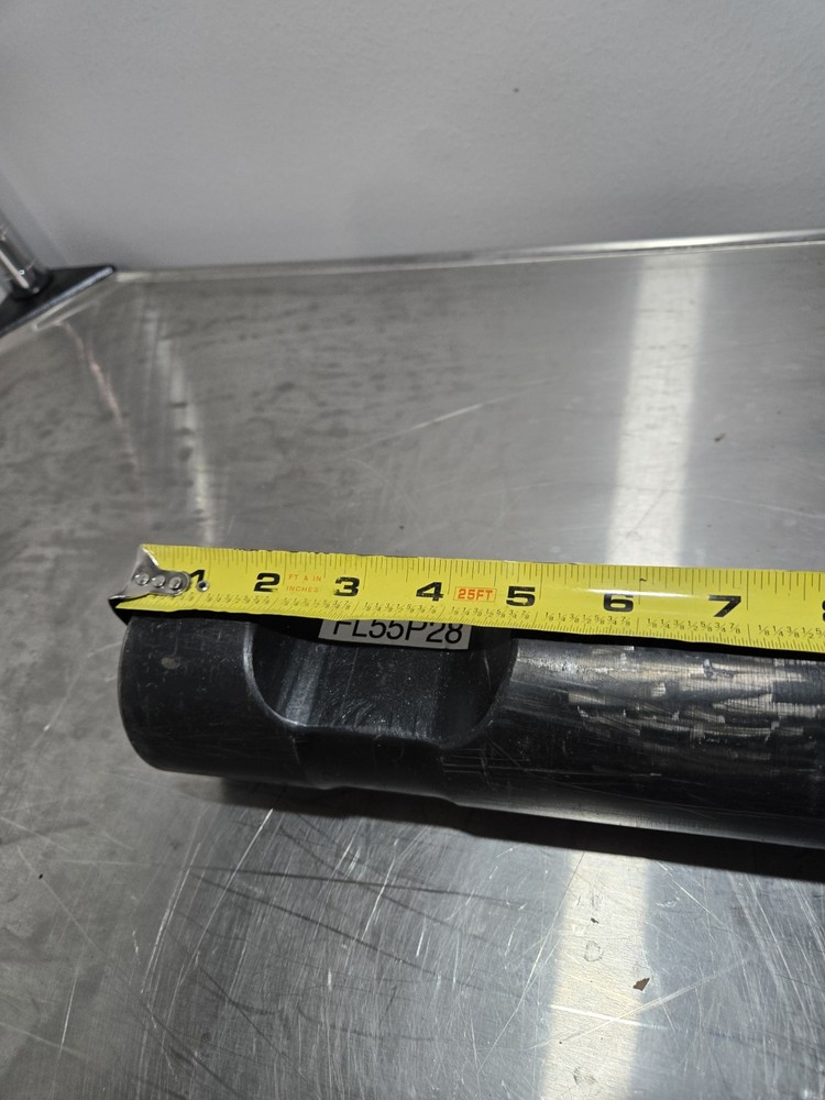 Brunner and Lay chisel point Moil Bit, 2.75" Dia, 28" OAL