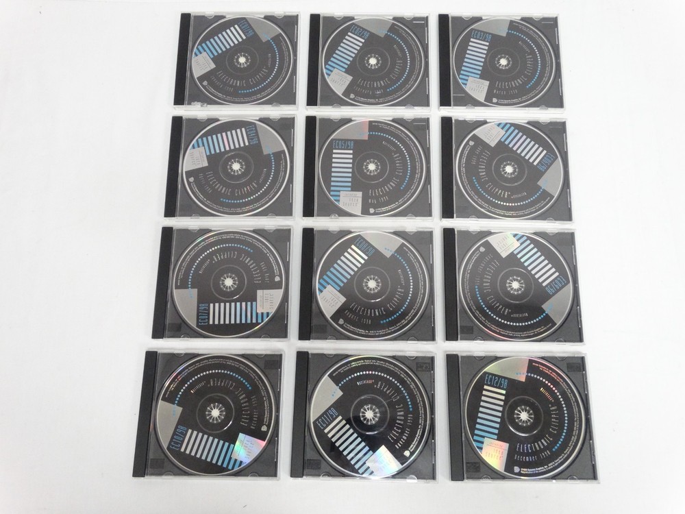 Dynamic Graphics Electronic Clipper Clip Art Library Jan. - Dec. 1998 Complete