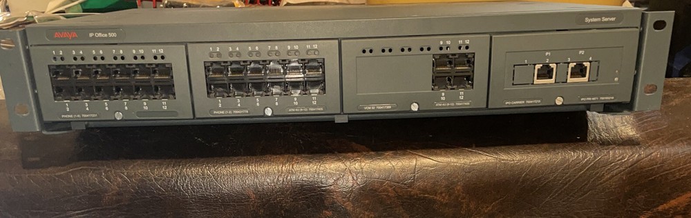 AVAYA IP OFFICE 500 System Server