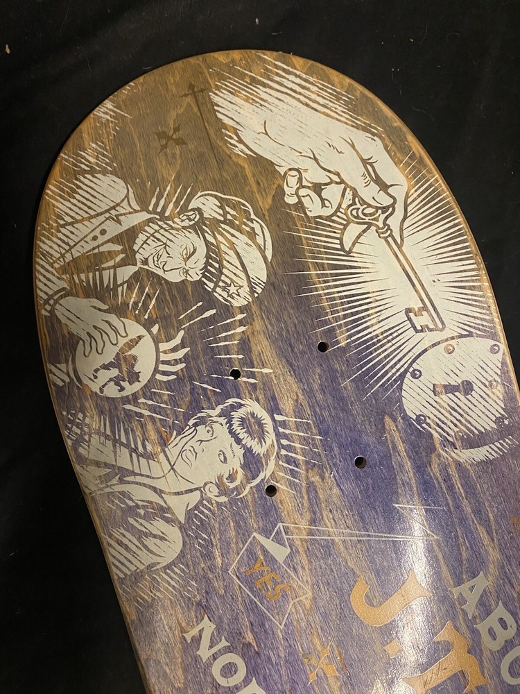 RARE J.T. Aultz Pro Model Coded Riot Real Skateboard Deck JT