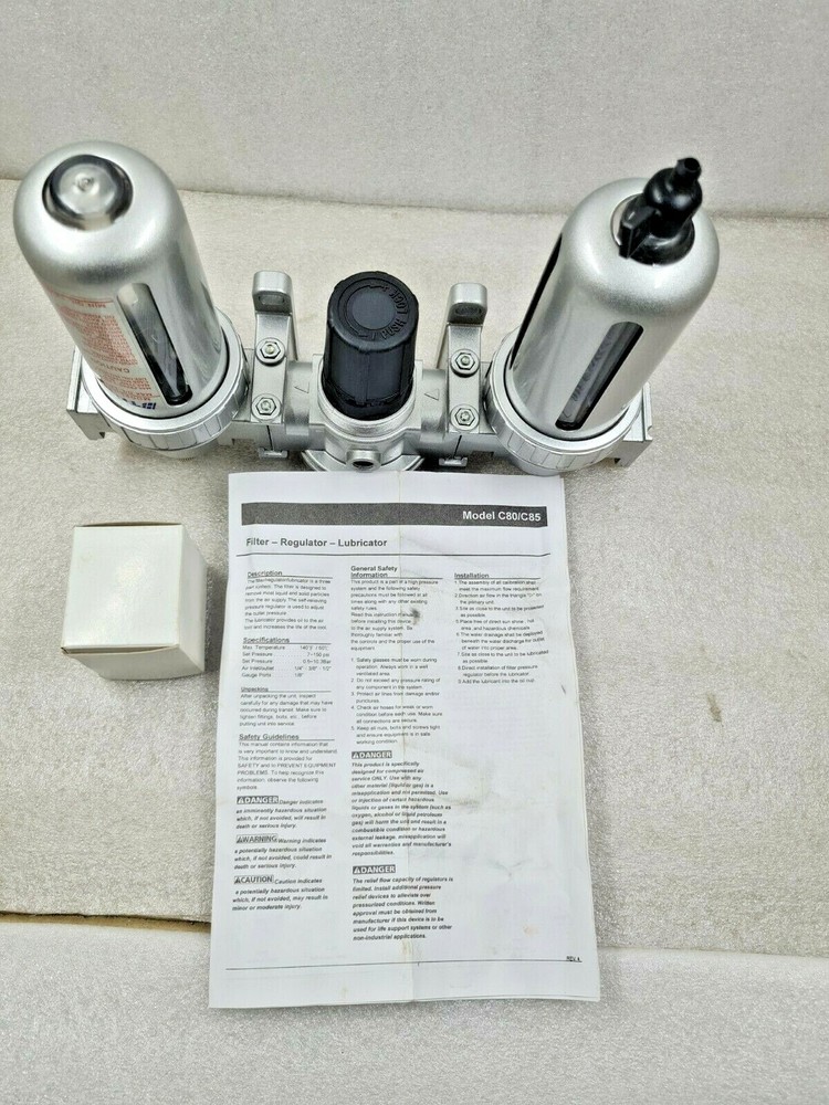 THB C80/C85 AIR FILTER-REGULATOR-LUBRICATOR