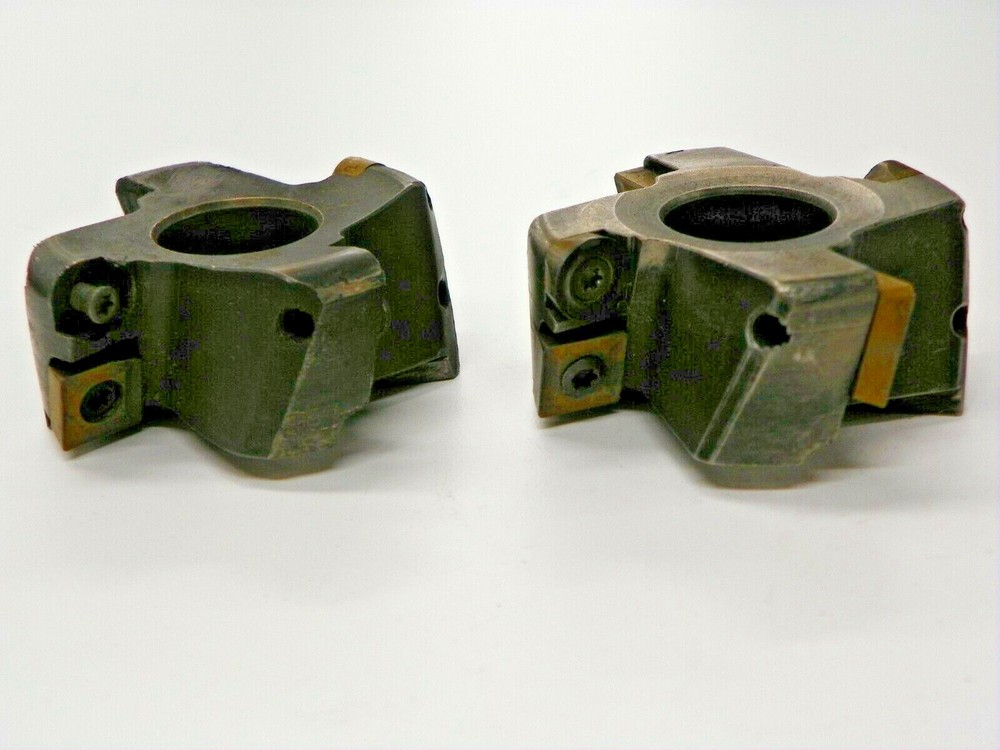 2 PIECES. WALTER 2.50" MILLING CUTTER FRONT PIECE D300