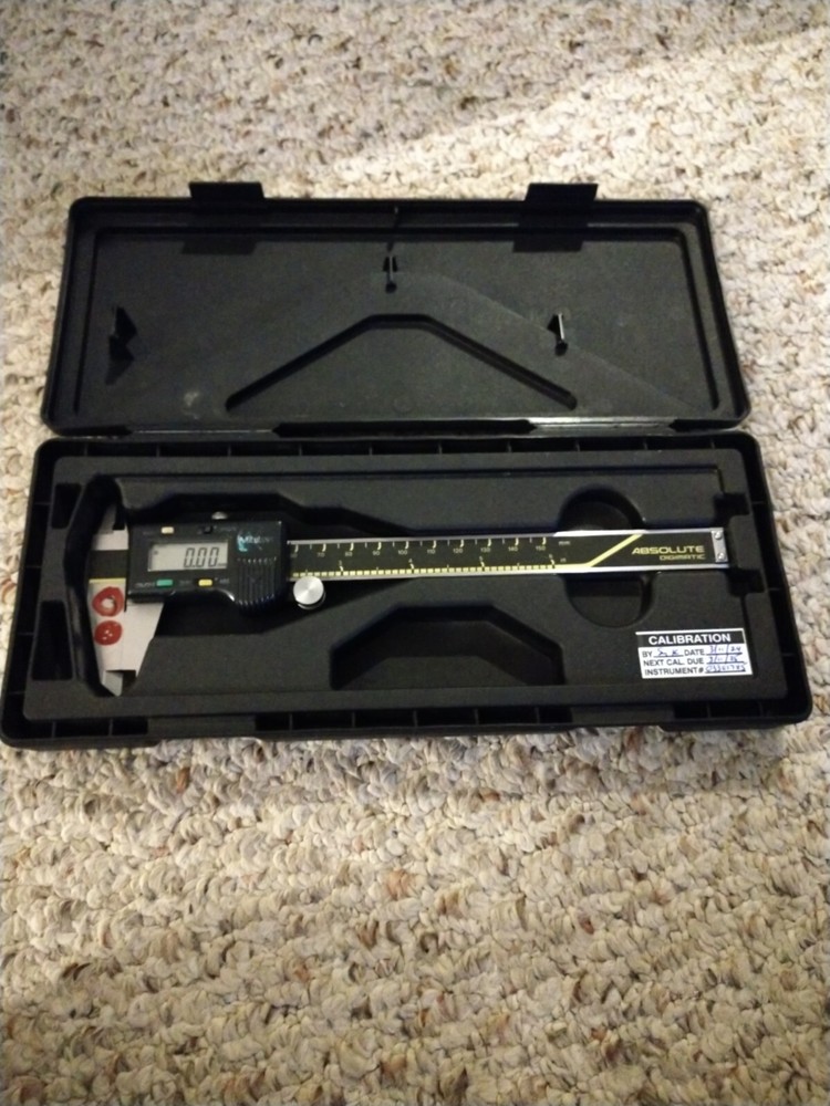 MITUTOYO 500-196 CD-6” CS Digital Caliper Absolute Digimatic