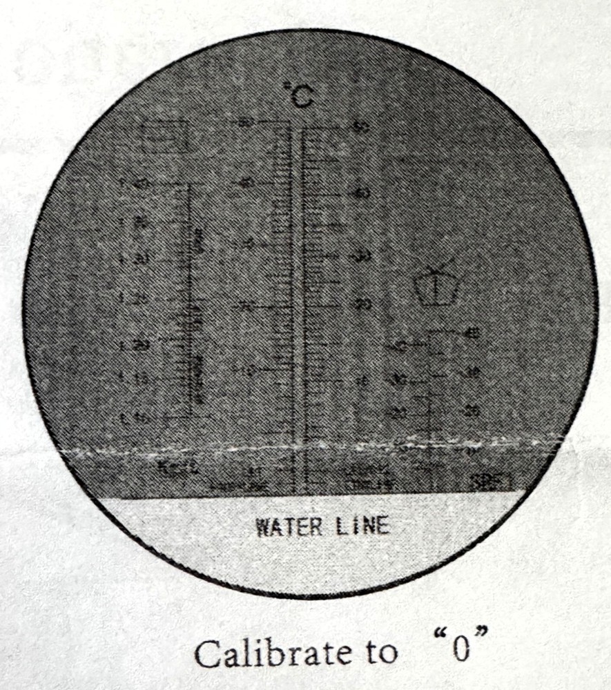Handheld Freezing Point Refractometer