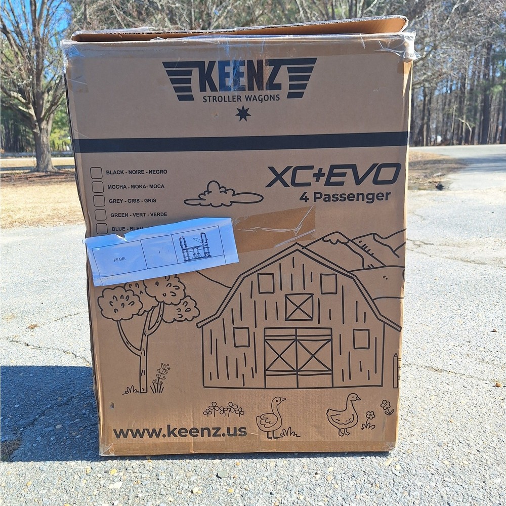 KEENZ Frame Only 4 Passenger XC EVO Replacement Frame Wagon
