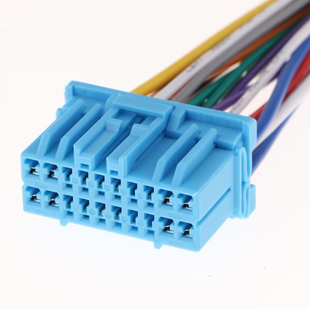 ISO Wiring Harness Adaptor Cable Connector Plug Wire