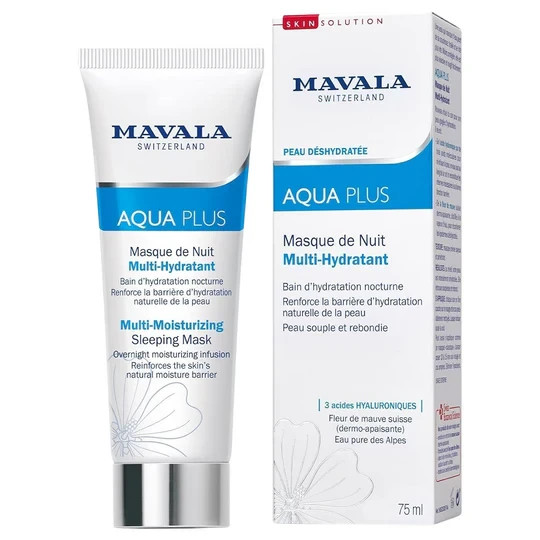 Mavala Aqua Plus Multi-Moisturizing Sleeping Mask 2.6 oz