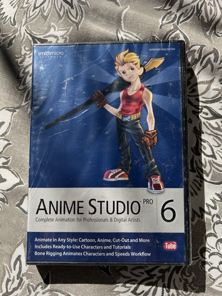 Anime Studio Pro 6 for PC, Mac/ Smith Micro unopened original packaging