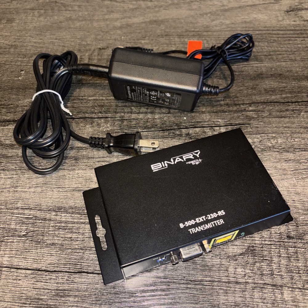Binary B-500-EXT-230-RS Transmitter With Power Supply