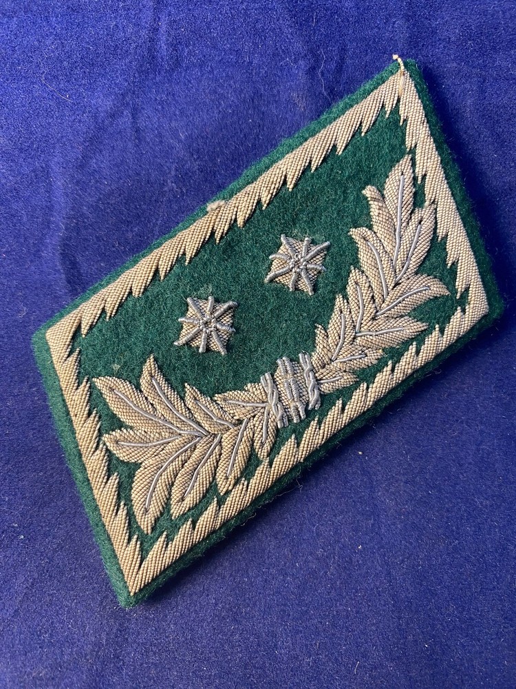 Original WWII German Customs Official Collar Tab