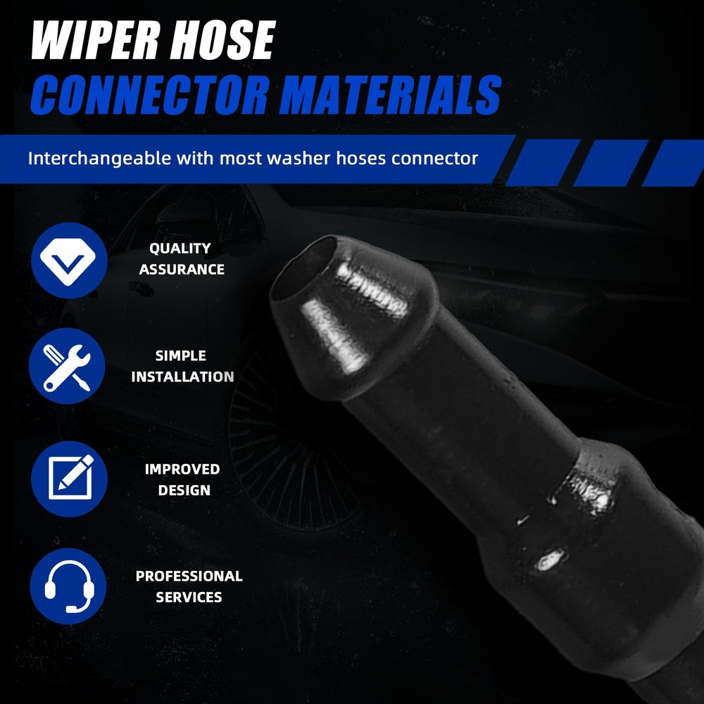Universal Windshield Washer Hose Connector, Connector