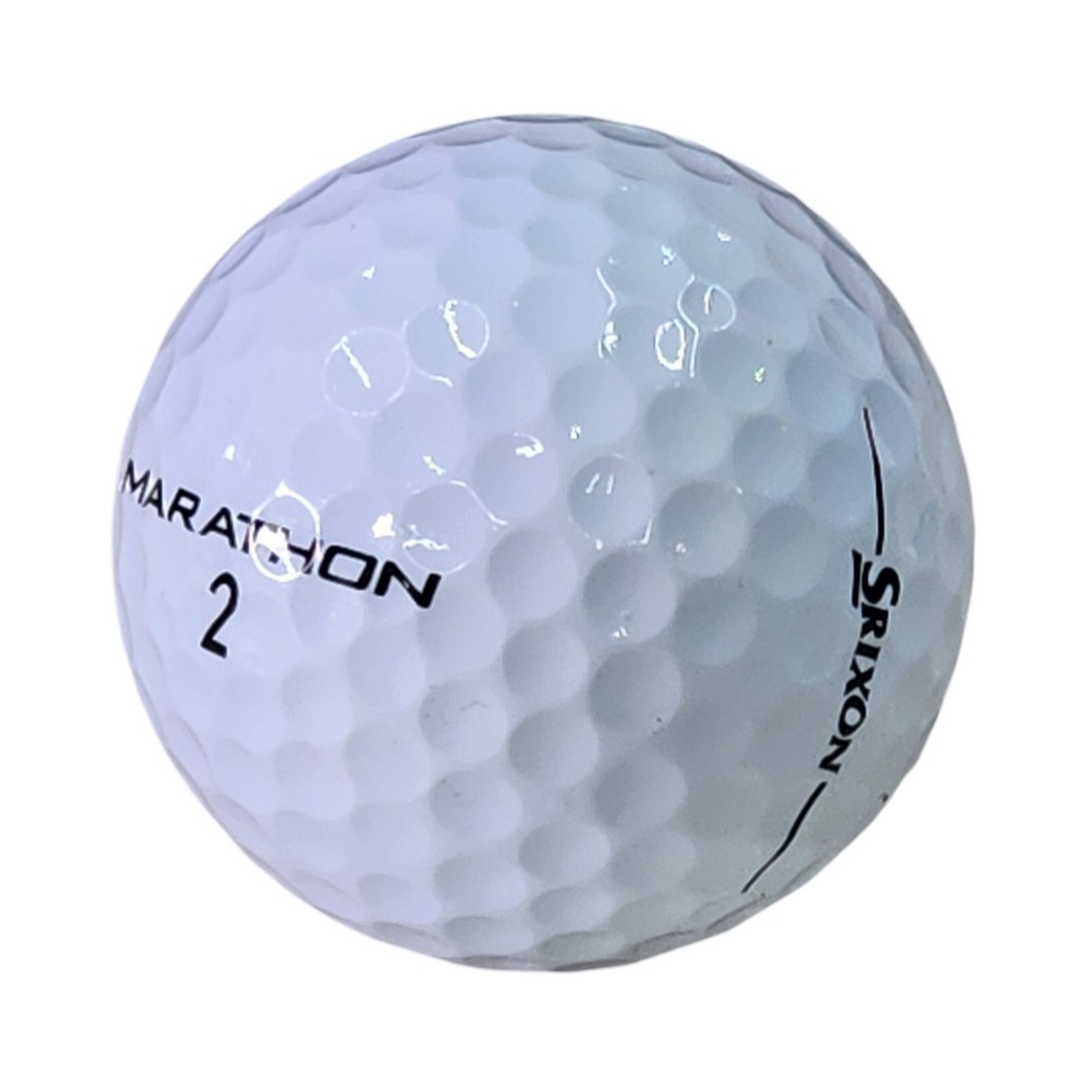 100 Premium AAA White Srixon Marathon Used Golf Balls