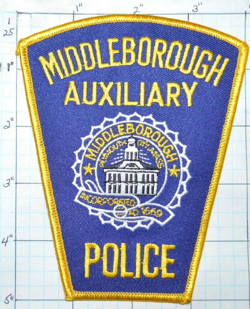 MASSACHUSETTS, MIDDLEBOROUGH AUXILIARY POLICE DEPT PATCH